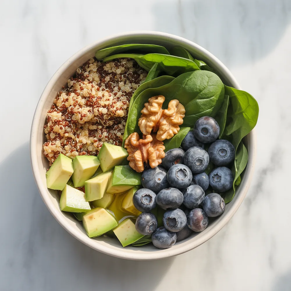 Anti-Inflammatory Foods List: What I Actually Buy photographed in warm natural light