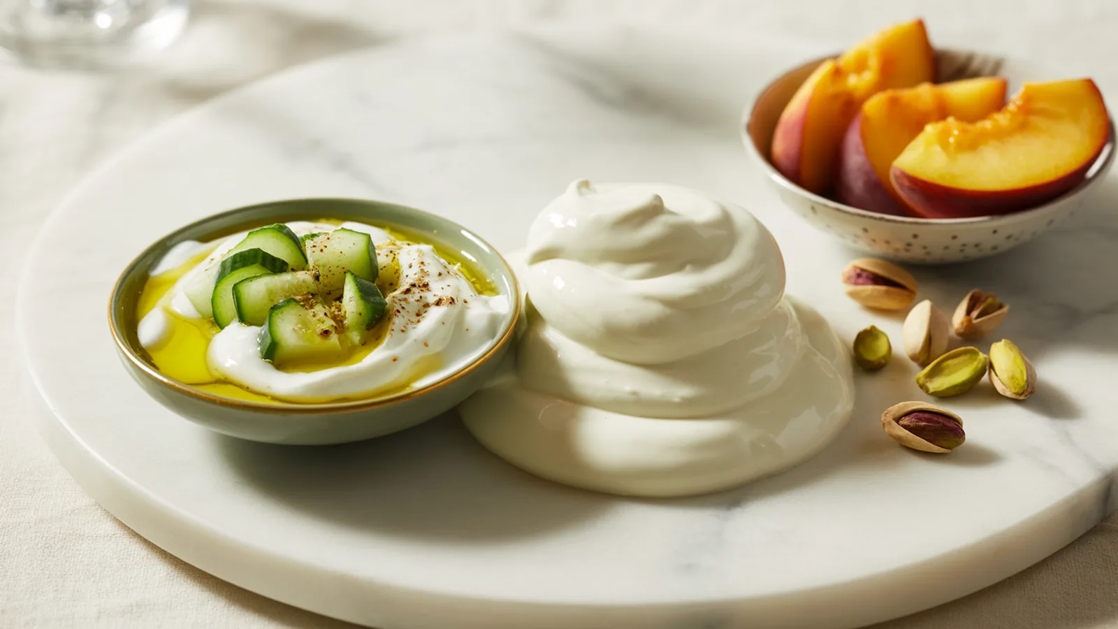 Greek Yogurt Protein: How Much Per Cup photographed in warm natural light