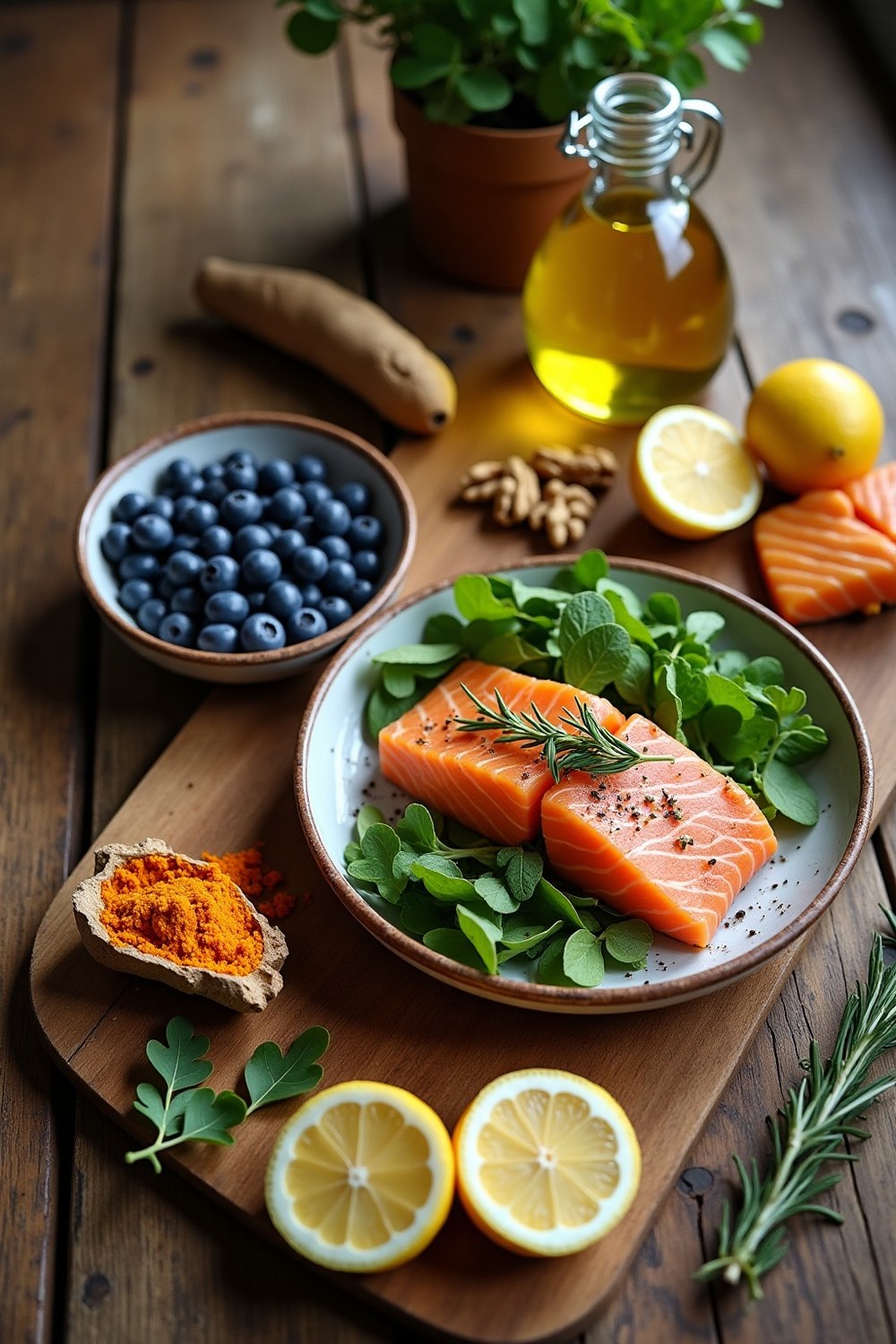 Pinterest pin for Anti-Inflammatory Grocery List: My Colorful Cart